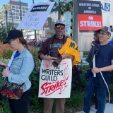 Guionistas de Hollywood paralizan la industria con su huelga