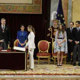 Princesa Leonor presta juramento que la legitima como futura reina de España