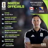 Definidas las ternas arbitrales para los partidos mundialistas de este viernes en Canadá y Estados Unidos