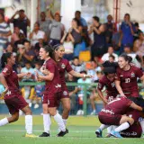 Vinotinto Femenina se vistió de oro en los Alba