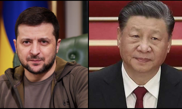 Xi y Zelenski mantienen una larga conversación, la primera desde la invasión
