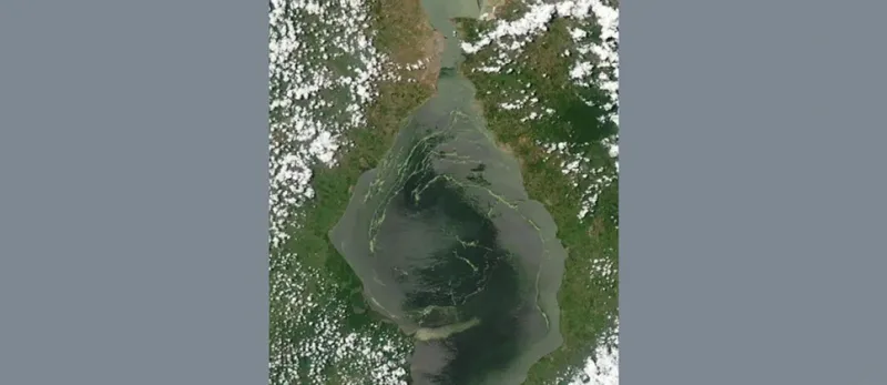 Nueva imagen del lago de Maracaibo esconde un oscuro secreto