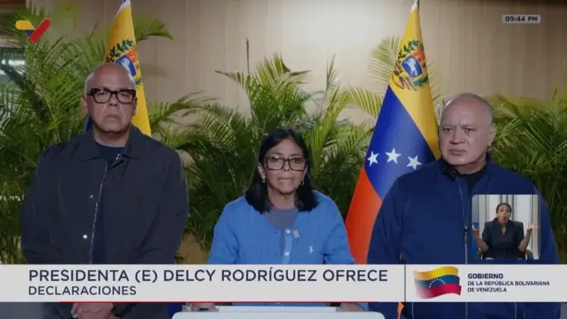 Rodríguez confirmó la llegada de rescatistas internacionales a Venezuela
