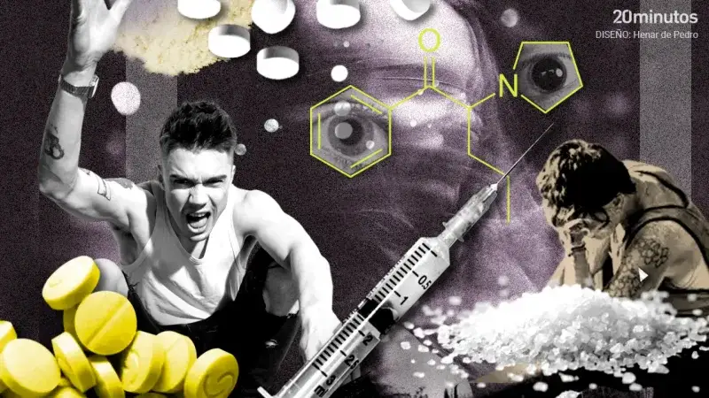 Alfa-PVP: la droga que despierta la furia del Hulk