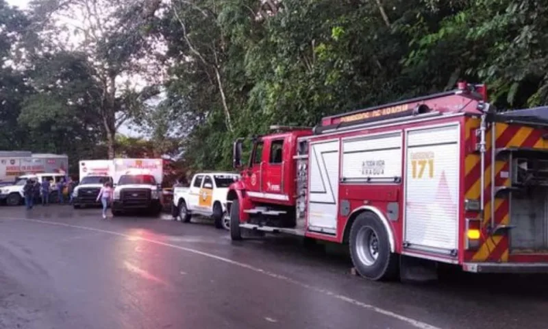 Diez personas resultaron heridas en accidente vial en Aragua