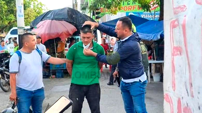 
			Asesinó a una adolescente la desmembró y fue capturado. Huía a Venezuela		