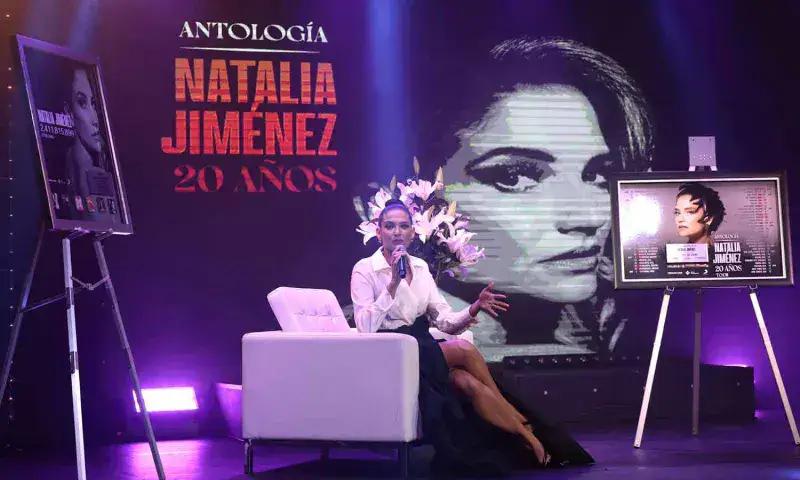 Natalia Jiménez presenta nuevo álbum y celebra dos décadas de carrera
