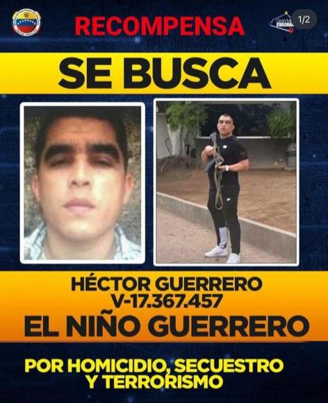 Gobierno ofrece recompensa por Niño Guerrero y El Santanita