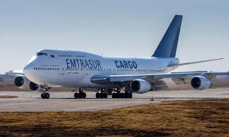 Emtrasur se reserva "acciones judiciales" por avión decomisado en Argentina