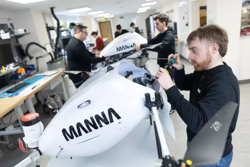 Manna Aero abre fábrica en Tulsa y planea crecer en EE. UU