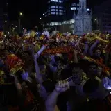 España celebró su segundo Mundial con fiestas masivas