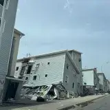 Edificio de la Gran Misión Vivienda colapsa en terremoto en La Guaira