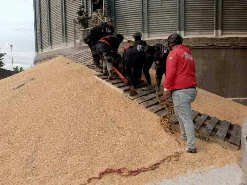 Un muerto y dos heridos en accidente de silo en Cojedes