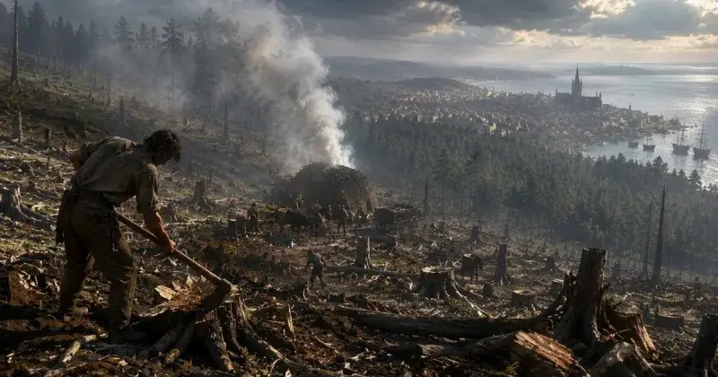 Los 100.000 clavos que devoraron los bosques de Europa: el coste oculto del hierro