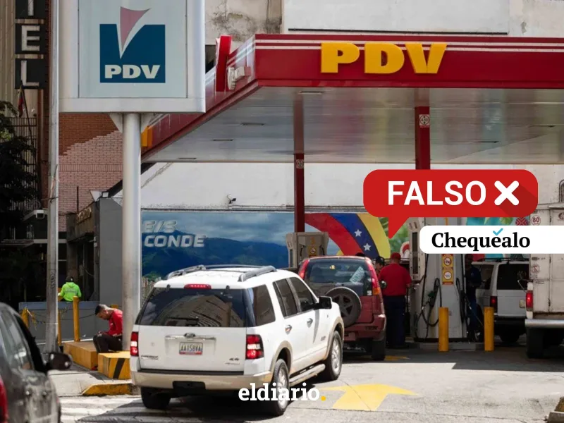 Es falso que Delcy Rodríguez propusiera limitar la gasolina a cuatro litros diarios