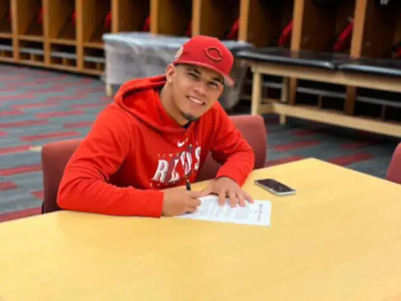 Bravos firmó a prospecto Juan C. Martínez