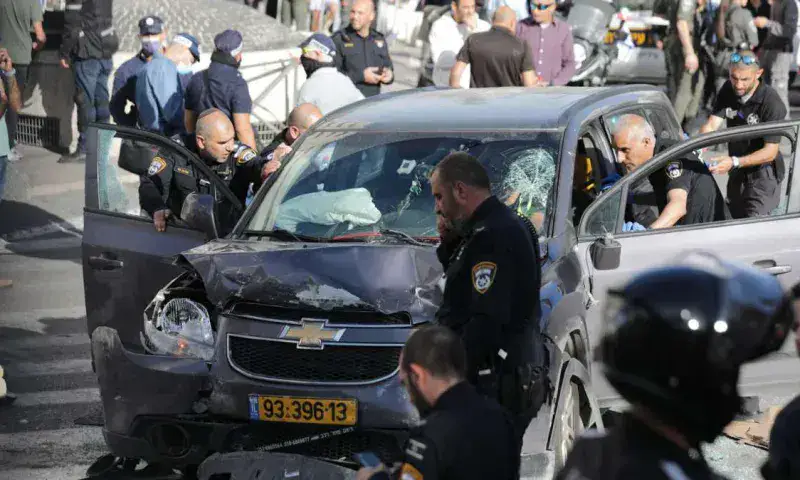 Cinco heridos en presunto ataque por atropello en Jerusalén