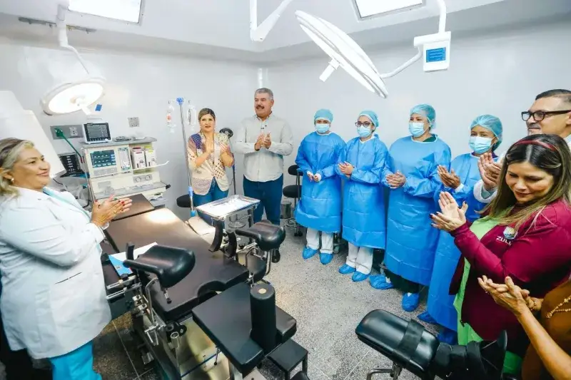 Inauguran nuevos pabellones en el Hospital Central de Maracaibo