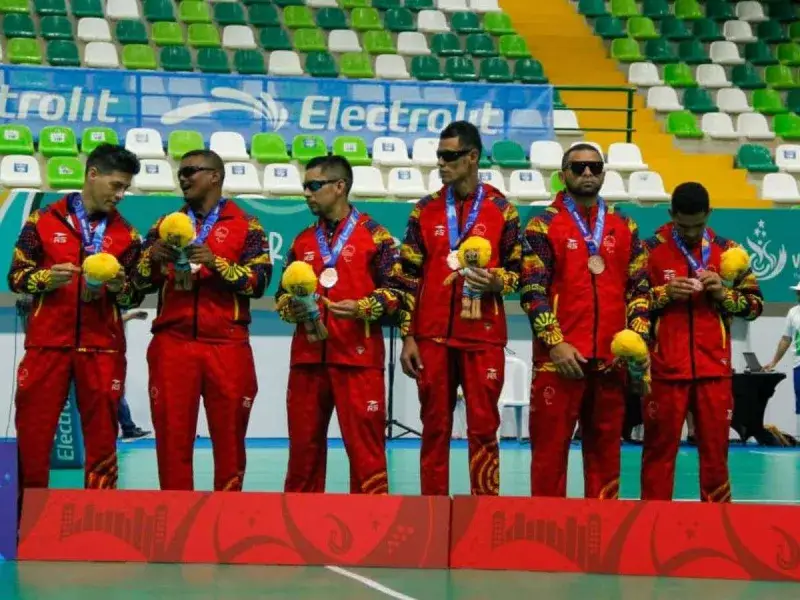 Venezuela gana bronce en gólbol en Valledupar 2026