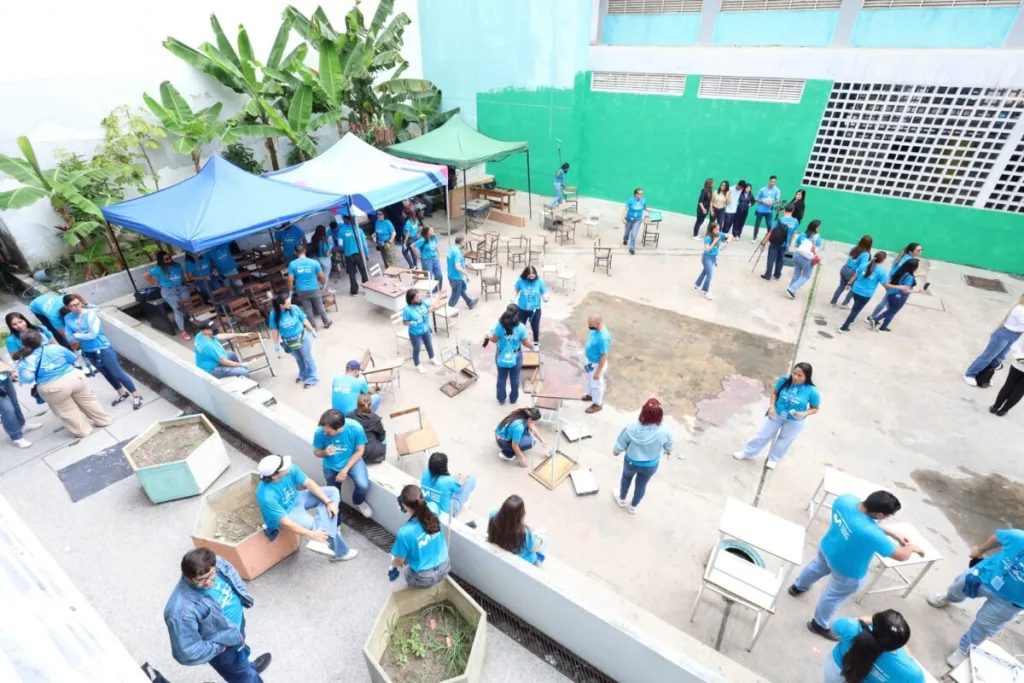 Movistar benefició a más de 2.500 personas con su ruta del Día del Voluntariado
