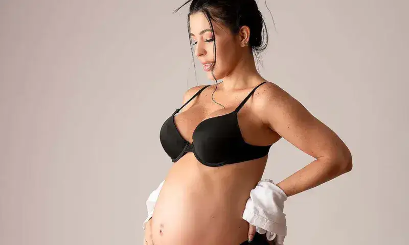 Jimena Araya revela el nombre de su primer hijo
