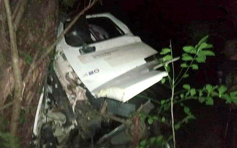
			Un hombre resultó herido al chocar gandola contra un árbol en Machiques		