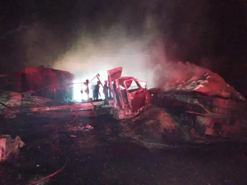 Un muerto en accidente múltiple en la carretera Morón-Coro