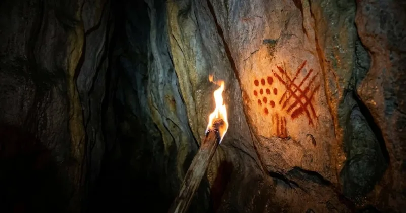 Un estudio del CSIC apunta que el rojo ayudaba a orientarse en cuevas oscuras