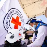 Cruz Roja despliega hospital de campaña en Macuto tras los sismos del 24 de junio
