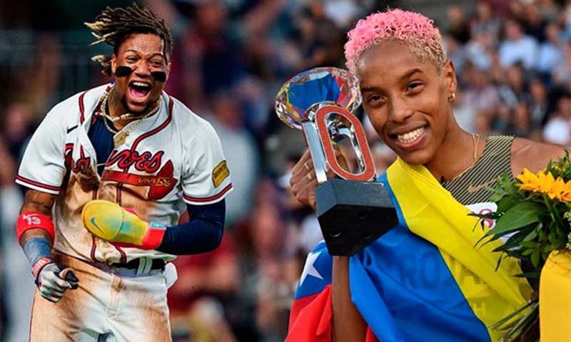 Yulimar Rojas y Acuña Jr. encabezan candidaturas a Atleta del Año