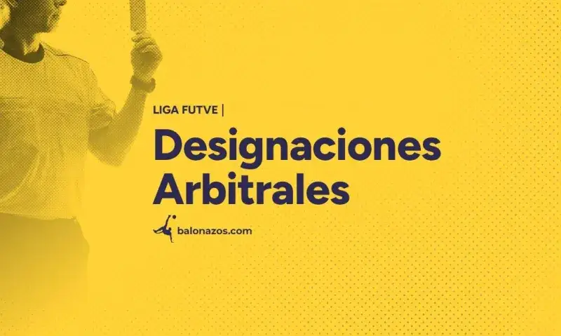 Árbitros definidos para la novena jornada del Torneo Clausura