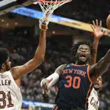 Knicks triunfó ante Cavaliers en duelo de playoffs