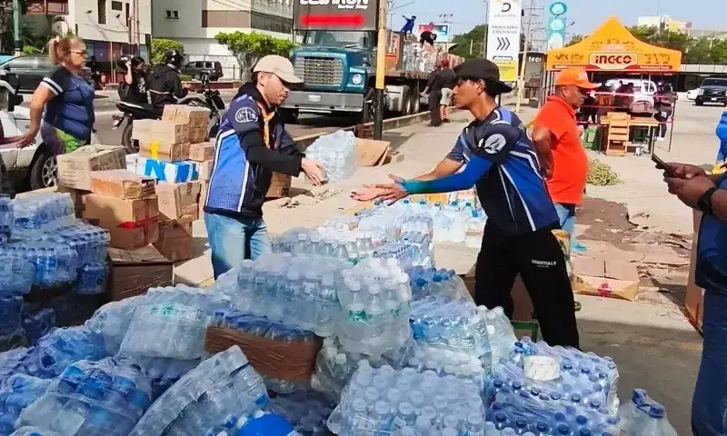 El Tacón superó los 85 camiones de ayuda para los afectados por los sismos