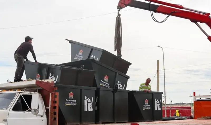 Maracaibo amplía red de contenedores de basura