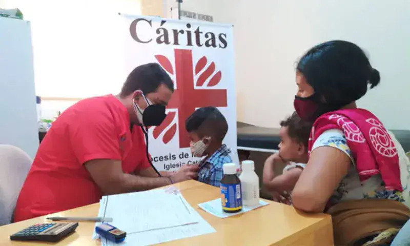 Entre 10 y 11 % de desnutrición aguda en menores de 5 años registra Cáritas