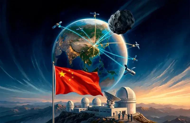 China entra en la carrera por vigilar y desviar asteroides cercanos a la Tierra