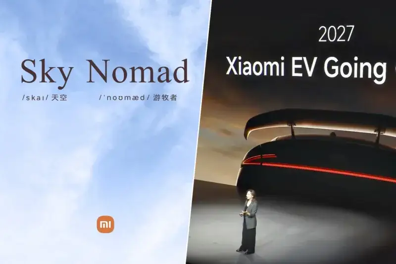 Xiaomi lanza SkyNomad, SUV eléctrico convierte espacio móvil