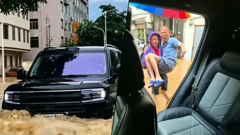 Conducen por aguas profundas: BYD y voluntarios en Guangxi