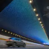 Luz LED en el túnel de Taihu para evitar la fatiga al conducir