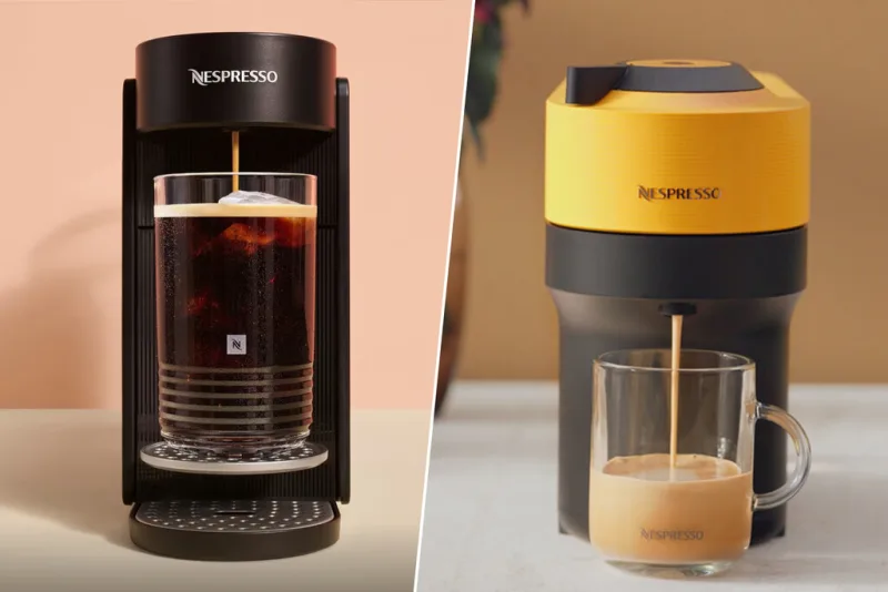 Nespresso Vertuo UP frente a Vertuo Pop y Next: diferencias de diseño, capacidad y precio