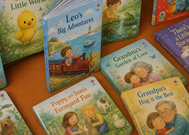 Libros infantiles con IA dividen a padres y abuelos