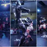 Un youtuber se enfrenta a un robot humanoide y recibe una patada