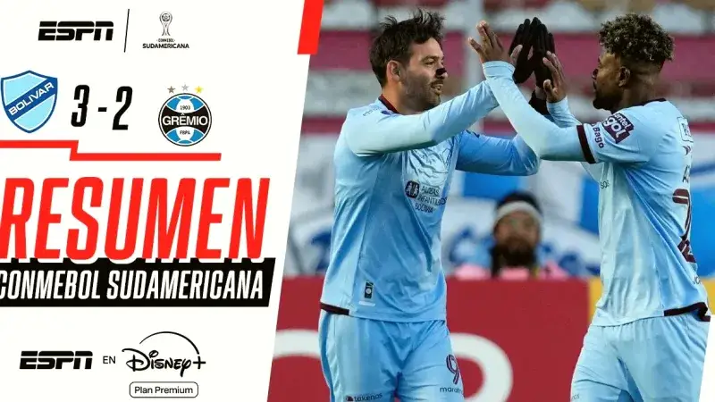 EN VIVO: Grêmio vs Bolívar — Copa Sudamericana