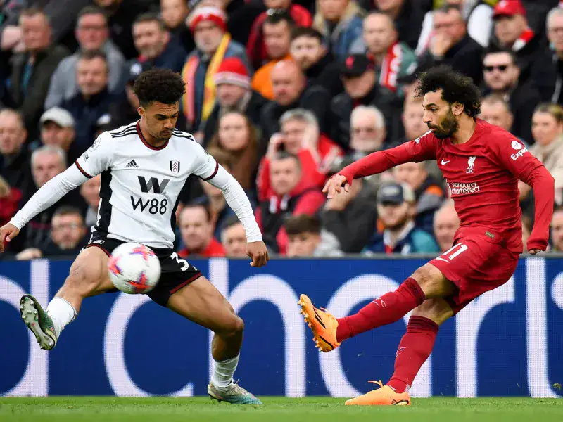 Salah le dio tres puntos al Liverpool