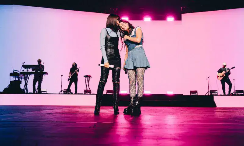 Joaquina brilla junto a Aitana en Buenos Aires 