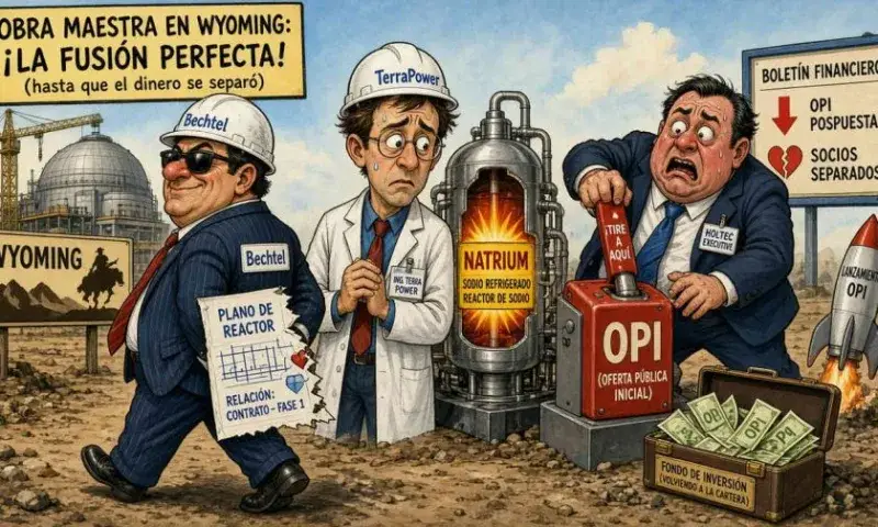 TerraPower y Bechtel separan sus caminos en el proyecto nuclear