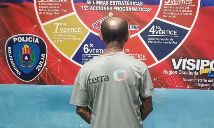 Por manosear a una menor arrestan a sexagenario en el municipio Miranda