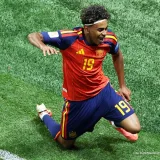 Lamine Yamal lidera la goleada de España en Atlanta con su primer gol mundialista