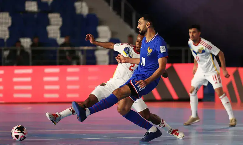 Francia derrota 7-3 a la Vinotinto en el Mundial de futsal
