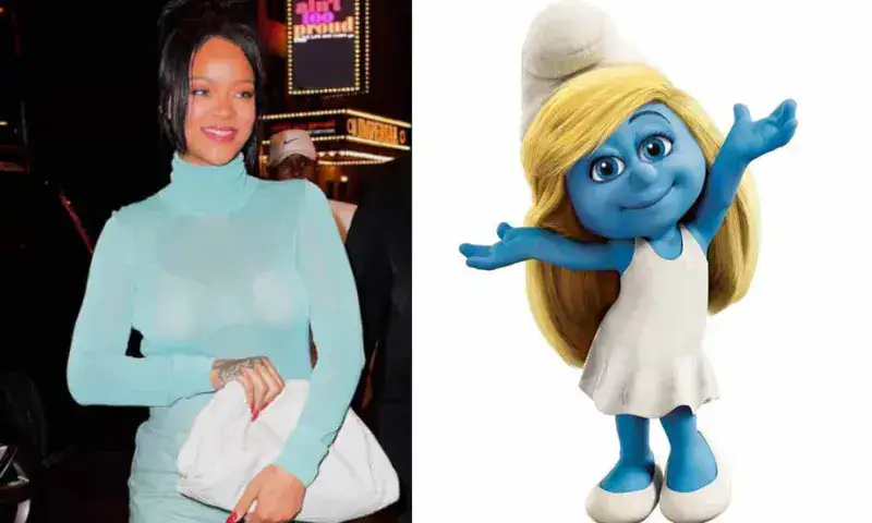Rihanna será Pitufina en la nueva película The Smurf Movie